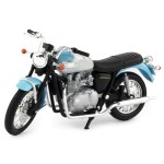 Triumph-Bonneville-T100-Diecast-Model-Motorcycle-2002-blue-118-Scale-Welly-3