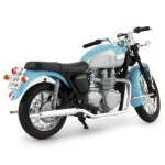 Triumph-Bonneville-T100-Diecast-Model-Motorcycle-2002-blue-118-Scale-Welly-4